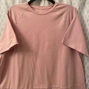 Eileen Fisher Pink Short Sleeve Tee